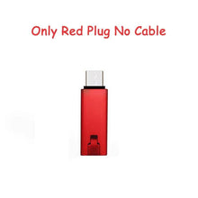 Load image into Gallery viewer, 14:365458#Only Red Plug;200001036:201441933#for Micro USB|14:365458#Only Red Plug;200001036:200746126#for Type-C|14:365458#Only Red Plug;200001036:200009042#for Apple
