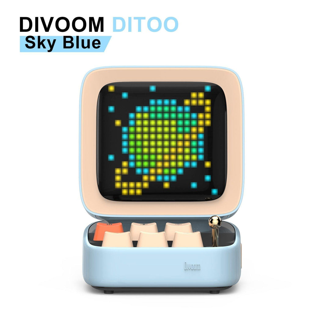 Ditoo Retro Pixel Art Portable Speaker - SUELEAN